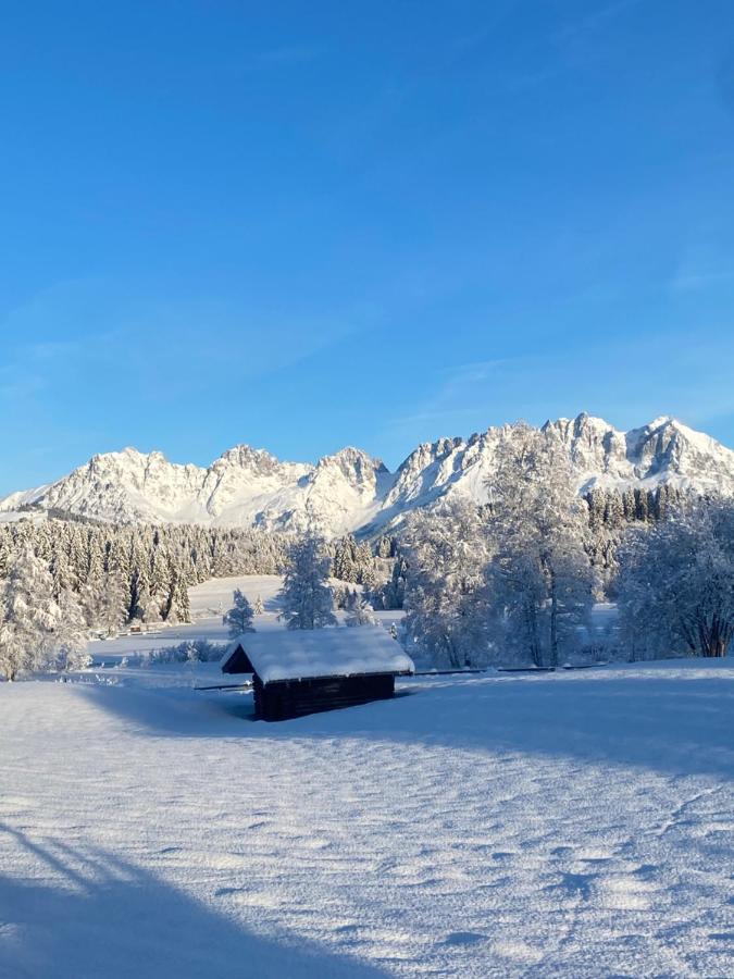 Pension Hinterseer Kitzbühel Exteriör bild
